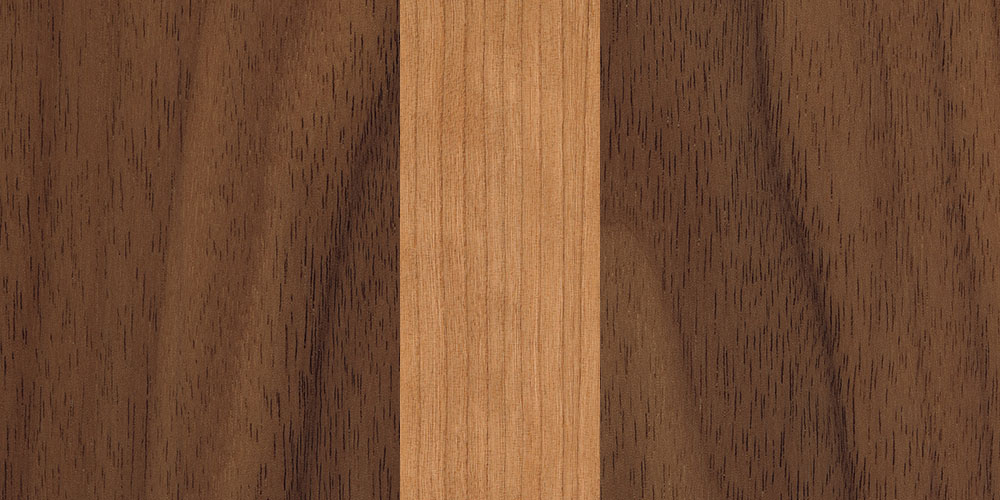 walnut cherry combination real wood veneer sample